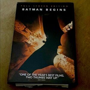 Batman begins dvd